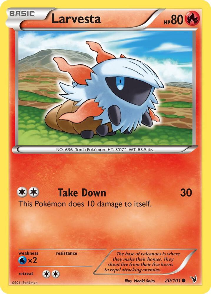 Larvesta (20) [Noble Victories] 20/101