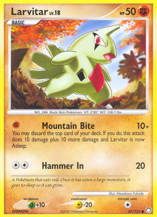 Larvitar [Mysterious Treasures] 87/123
