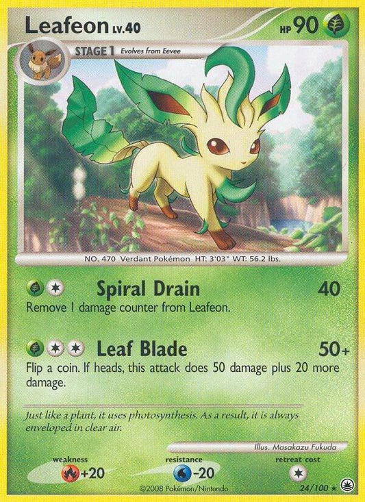 Leafeon (24) [Majestic Dawn] 24/100