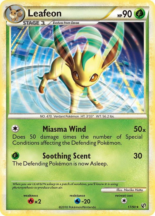 Leafeon [Undaunted] 17/90
