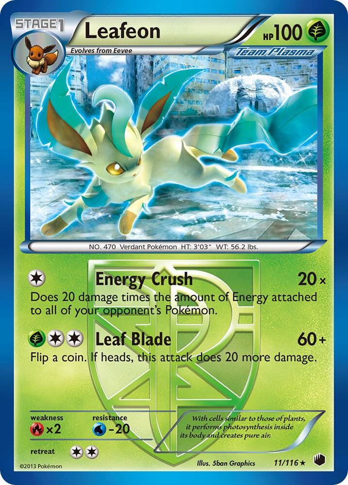 Leafeon (Team Plasma) [Plasma Freeze] 11/116