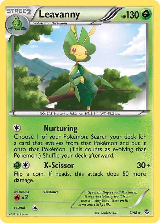 Leavanny (7) [Emerging Powers] 7/98