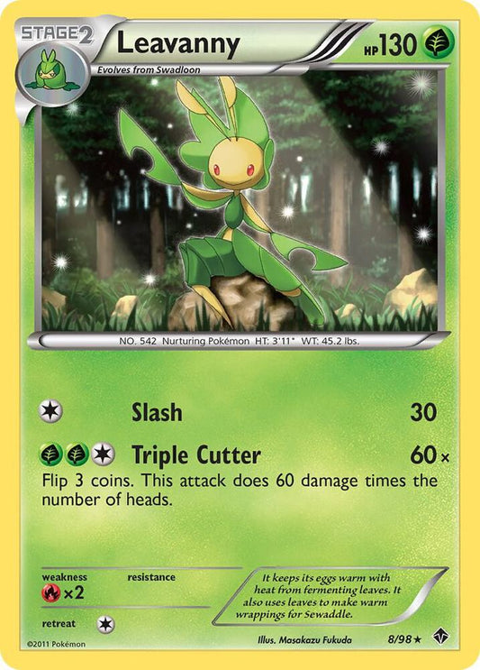 Leavanny (8) [Emerging Powers] 8/98
