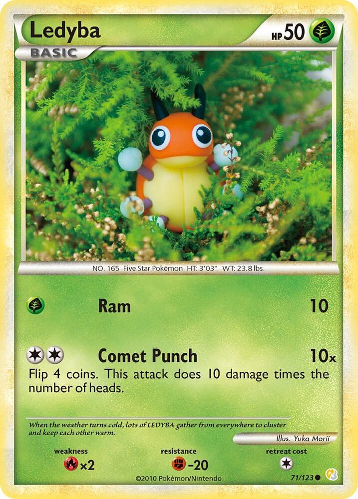 Ledyba [HeartGold SoulSilver] 71/123