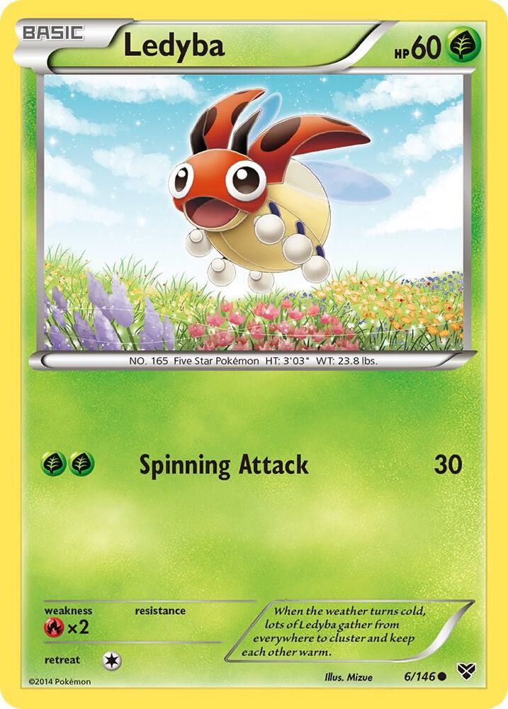 Ledyba [XY Base Set] 6/146