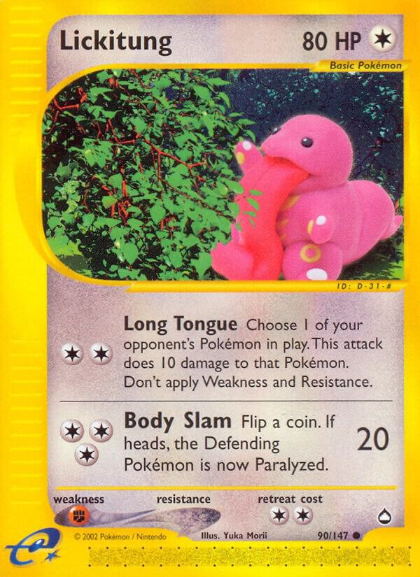 Lickitung [Aquapolis] 090/147