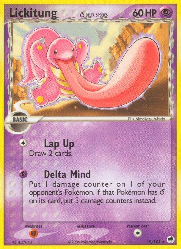 Lickitung (Delta Species) [Dragon Frontiers] 19/101