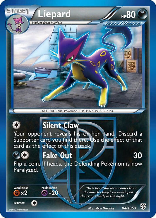 Liepard (Team Plasma) [Plasma Storm] 84/135