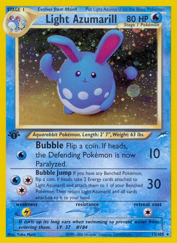 Light Azumarill [Neo Destiny] 013/105