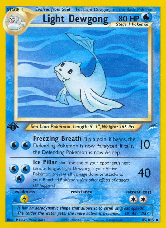 Light Dewgong [Neo Destiny] 045/105