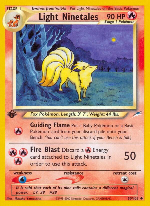 Light Ninetales [Neo Destiny] 050/105