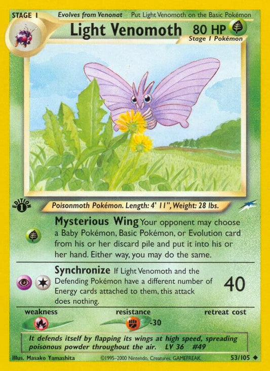 Light Venomoth [Neo Destiny] 053/105