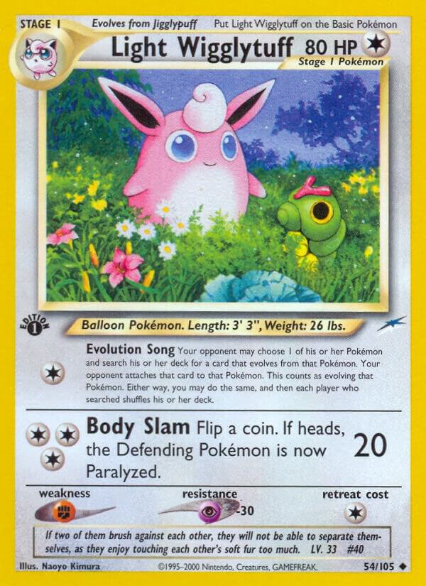 Light Wigglytuff [Neo Destiny] 054/105