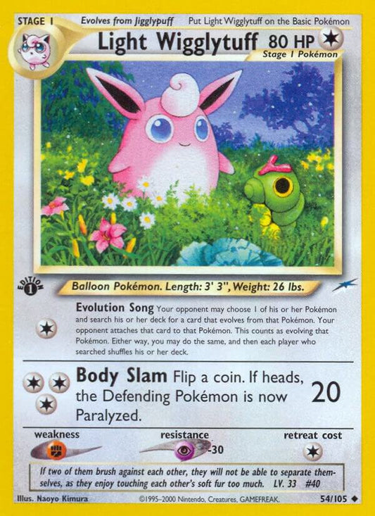 Light Wigglytuff [Neo Destiny] 054/105