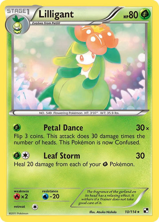 Lilligant [Black and White] 10/114
