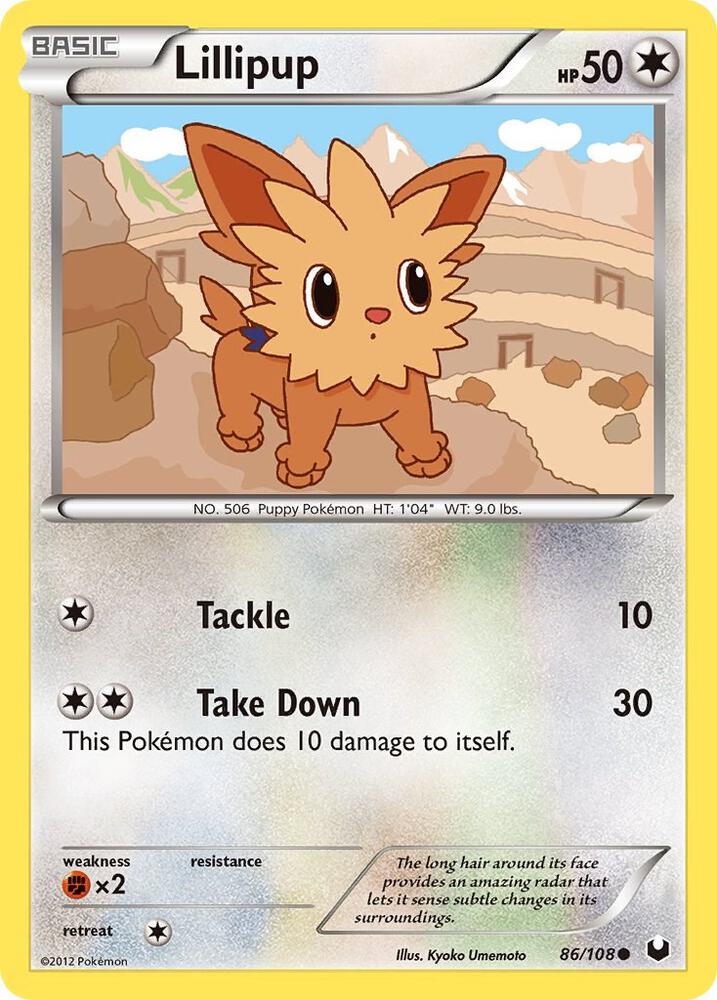 Lillipup [Dark Explorers] 86/108