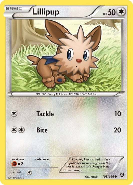 Lillipup [XY Base Set] 108/146