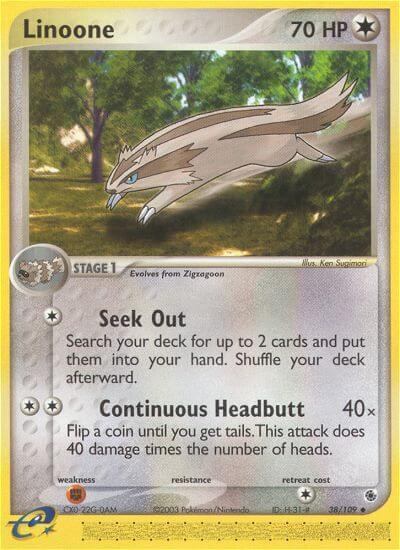 Linoone [EX Ruby and Sapphire] 38/109