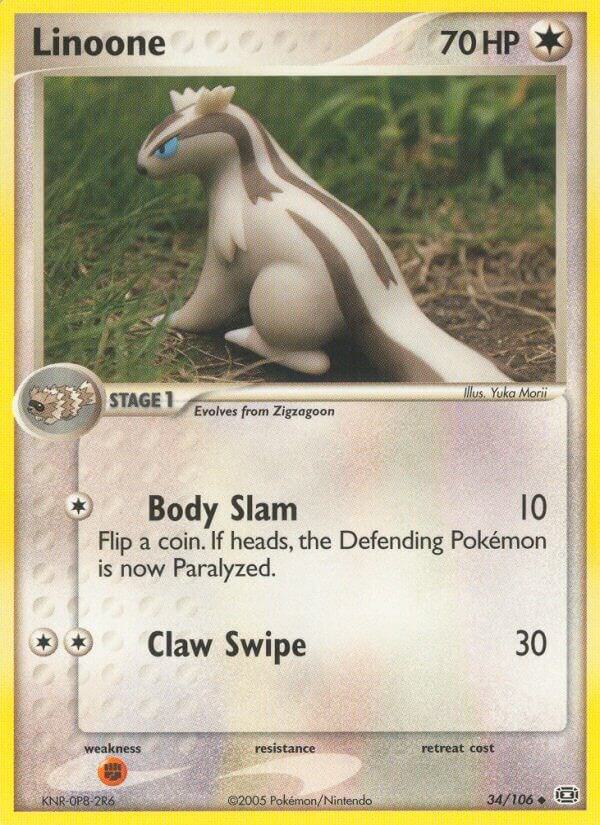 Linoone [EX Emerald] 34/106