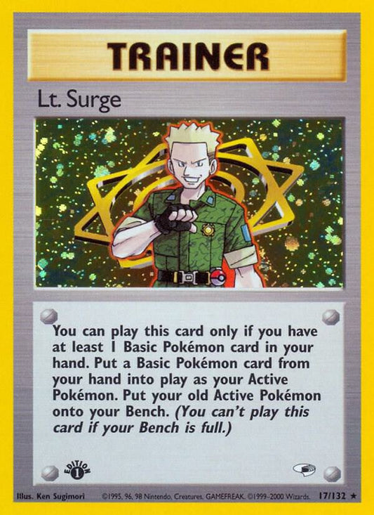 Lt. Surge (17) [Gym Heroes] 017/132