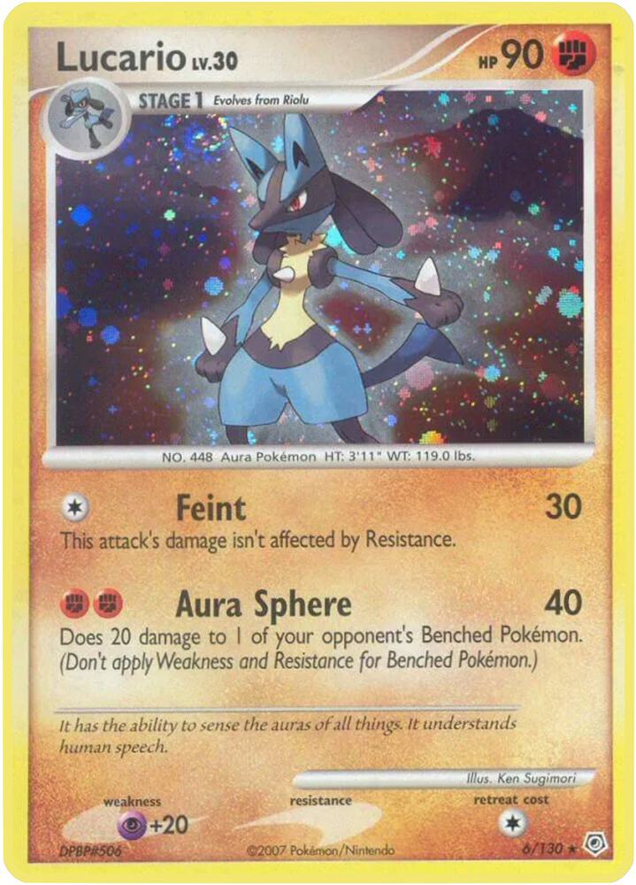 Lucario [Diamond and Pearl] 6/130