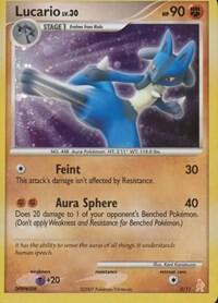 Lucario [DP Trainer Kit: Manaphy & Lucario] 3/11