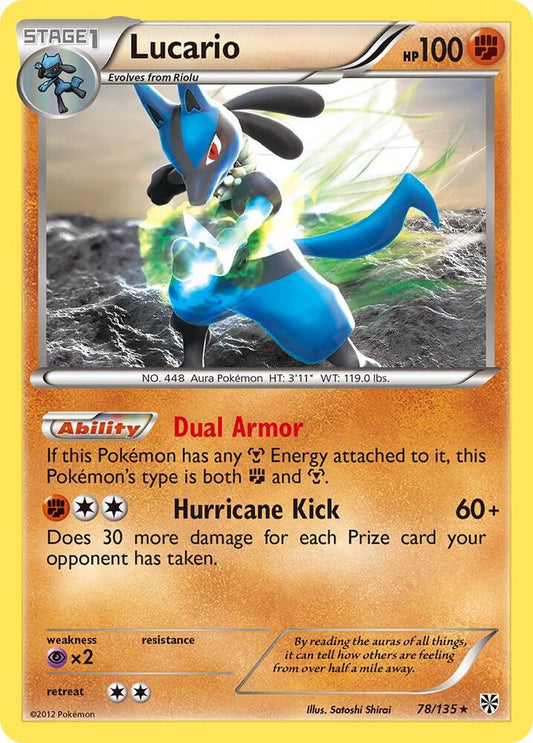 Lucario (78) [Plasma Storm] 78/135