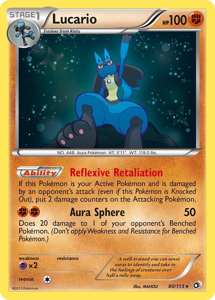 Lucario [Legendary Treasures] 80/113