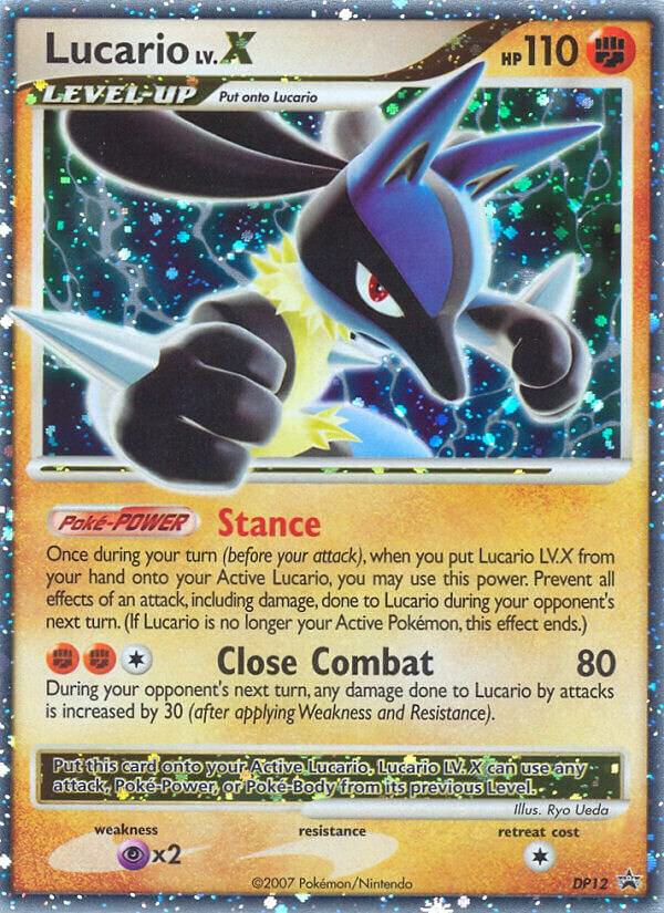 Lucario LV.X - DP12 [Diamond and Pearl Promos] DP12