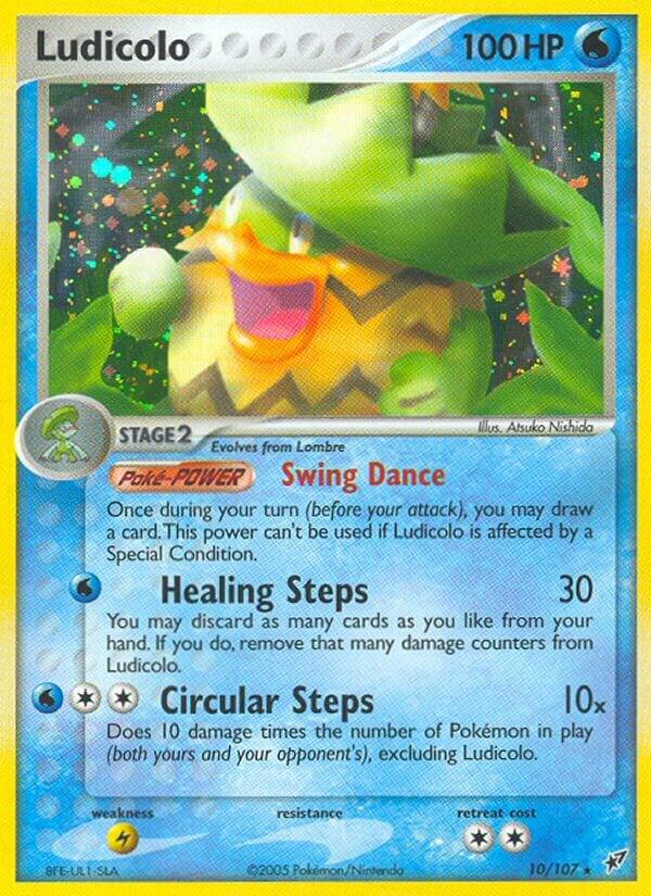 Ludicolo - 010/107 [Deoxys] 10/107
