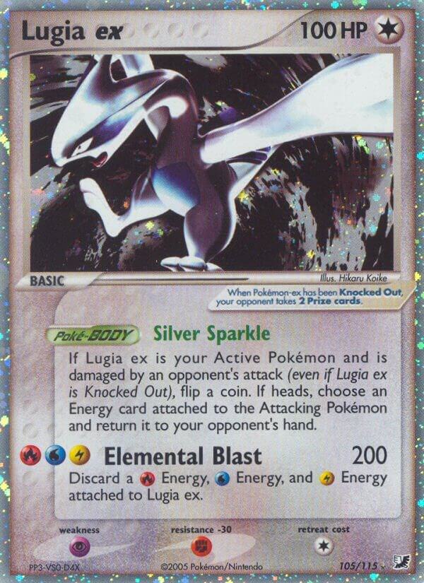 Lugia ex [EX Unseen Forces] 105/115