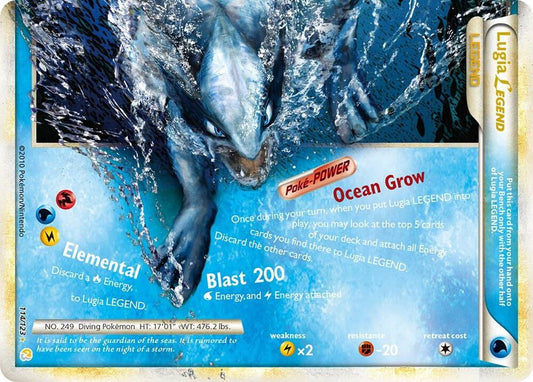 Lugia Legend (Bottom) [HeartGold SoulSilver] 114/123
