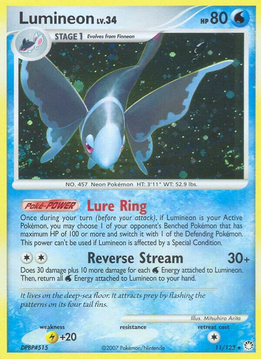 Lumineon [Mysterious Treasures] 11/123