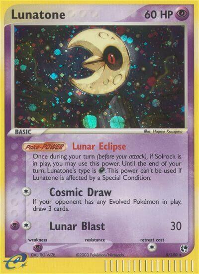 Lunatone [EX Sandstorm] 8/100
