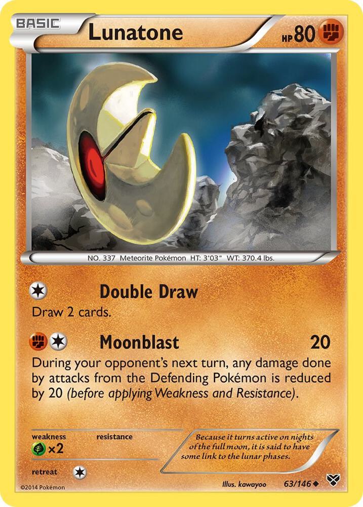 Lunatone [XY Base Set] 63/146