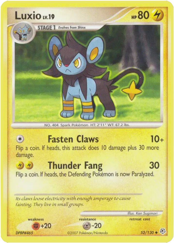 Luxio [Diamond and Pearl] 52/130