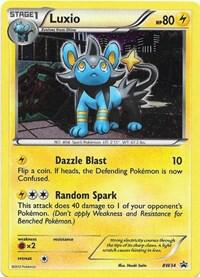 Luxio - BW34 (Cosmos Holo) [Black and White Promos] BW34