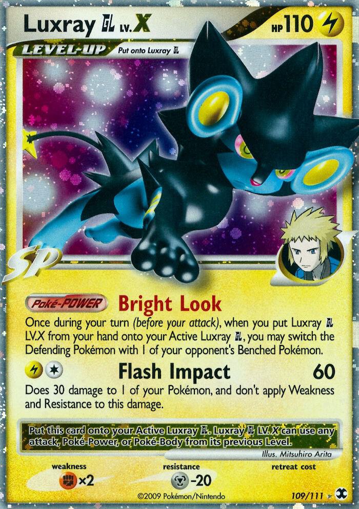 Luxray GL Lv.X [Rising Rivals] 109/111