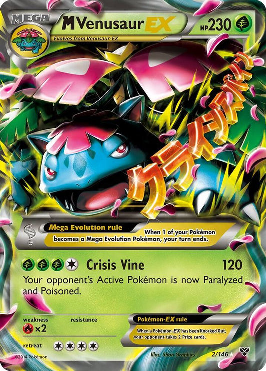 M Venusaur EX [XY Base Set] 2/146