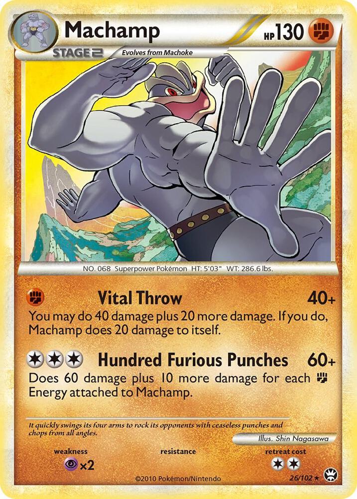 Machamp [Triumphant] 26/102