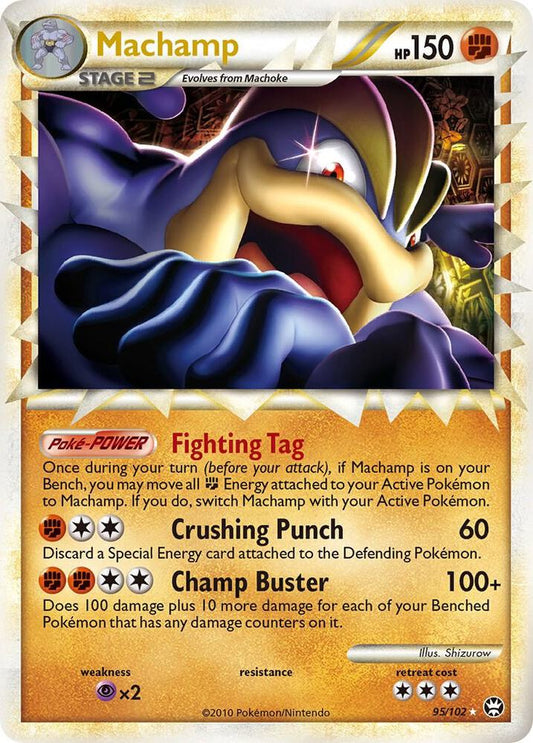 Machamp (Prime) [Triumphant] 95/102