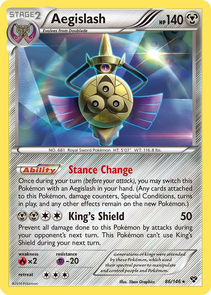 Aegislash - 86/146 XY