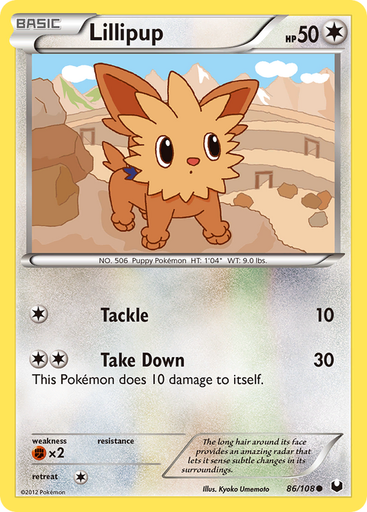 Lillipup - 86/108 Dark Explorers