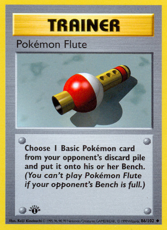 Pokémon Flute - 86/102 Base