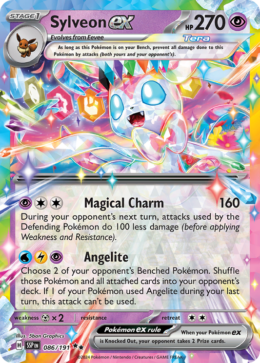 Sylveon ex - 86/191 Surging Sparks