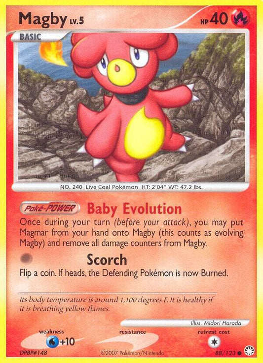 Magby [Mysterious Treasures] 88/123