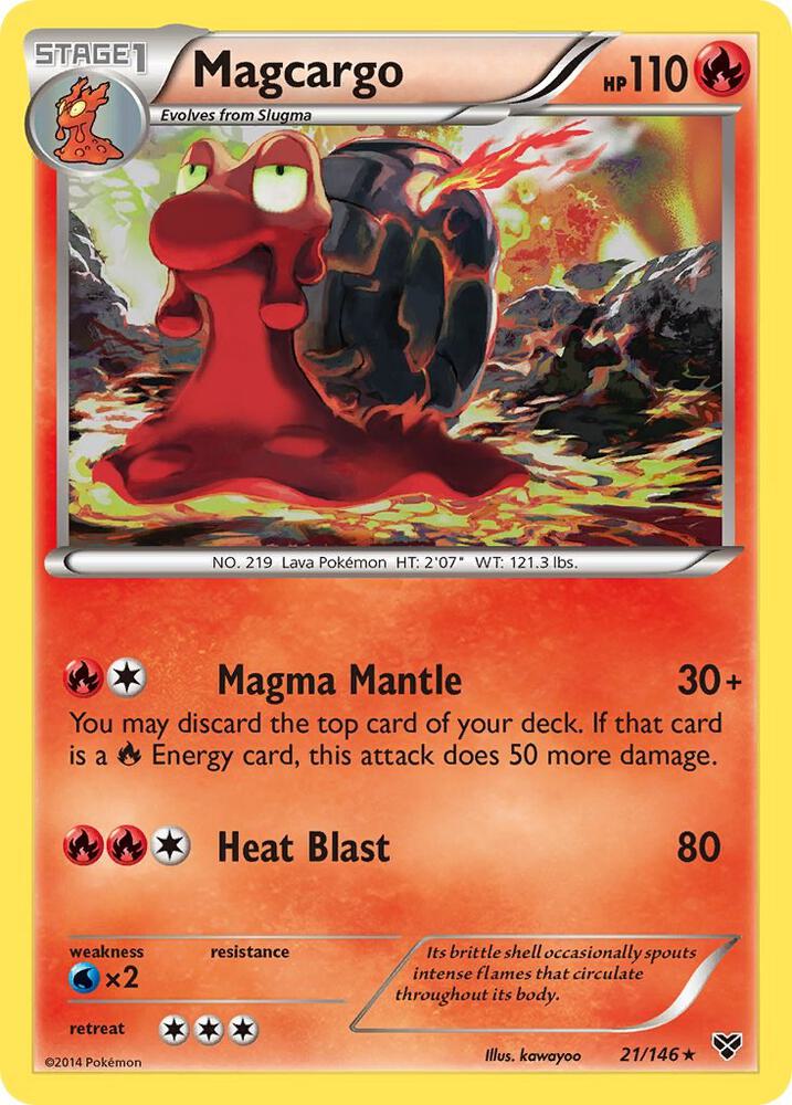 Magcargo [XY Base Set] 21/146