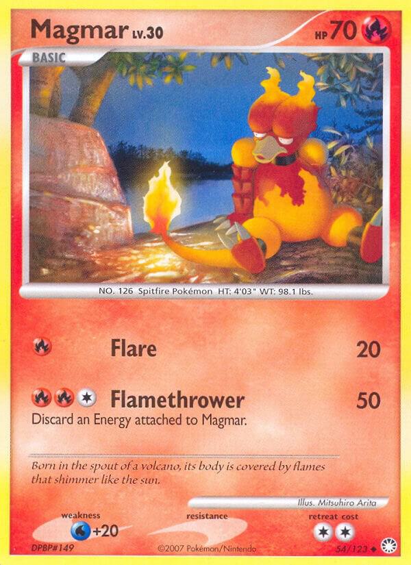 Magmar [Mysterious Treasures] 54/123