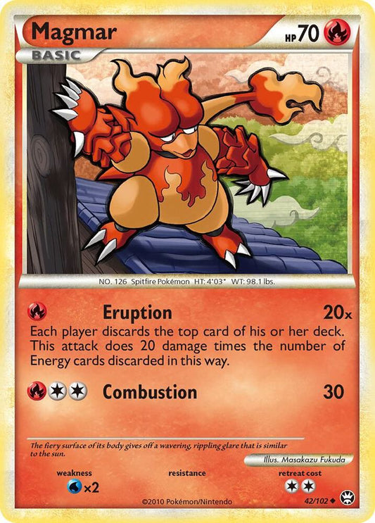 Magmar [Triumphant] 42/102