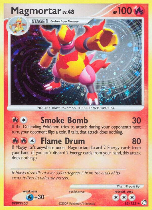Magmortar [Mysterious Treasures] 12/123